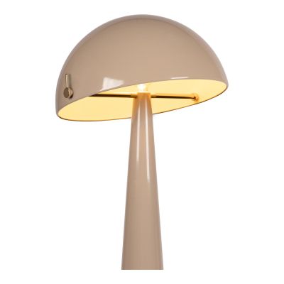 Lucide BARONE - Floor lamp - Ø 52,6 cm - 1xE27 - Taupe - Vibes